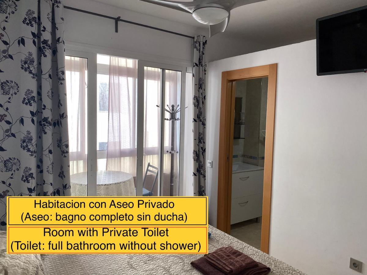 Malaga Centro Habitaciones Privada En Apartamento Compartidos Bagian luar foto